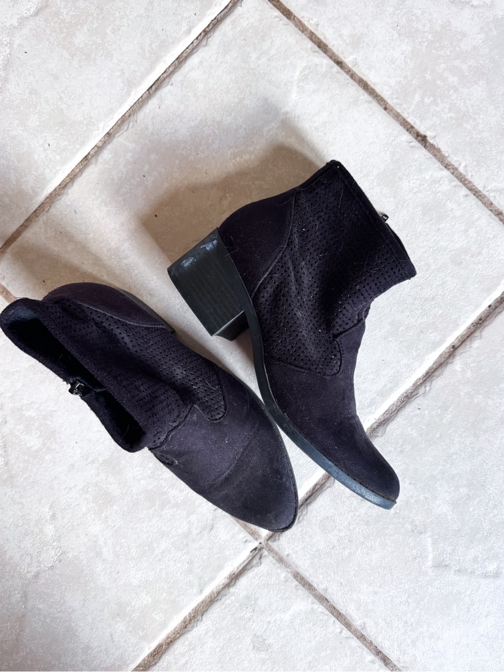 Cityclassified • Perforated Ankle Booties
